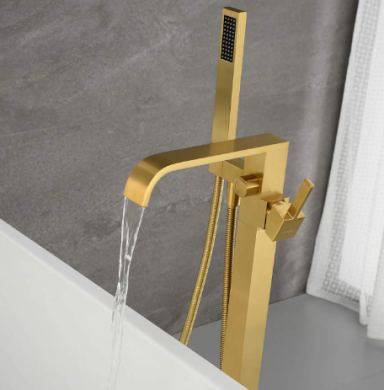 ding Bath Tub Filler with Handheld Shower - cUPC/IAPMO Approved, Customizable in Popular Finishes