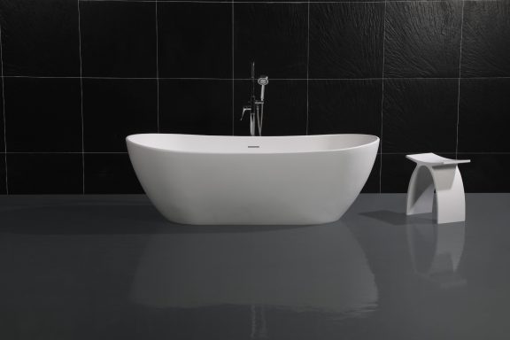 B614 Corian Free Standing Bathtub 