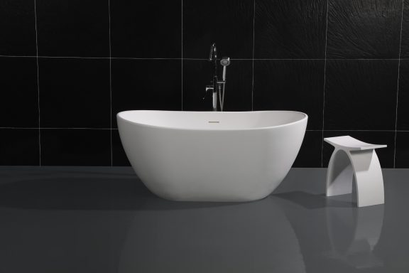 B612 Solid Surface Bathtub